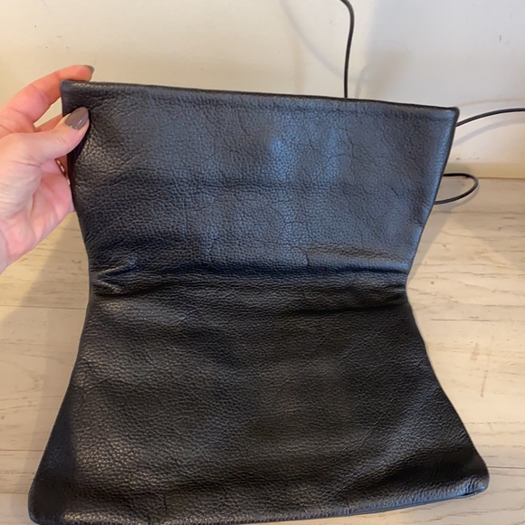 Romy gold black studded clutch - Picture 4 of 8